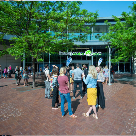 Boise Centre on the Grove offers world-class facilities for events, conferences, and conventions, conveniently located near Simple Suites Boise.