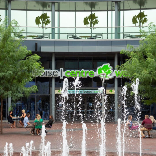 Boise Centre on the Grove offers world-class facilities for events, conferences, and conventions, conveniently located near Simple Suites Boise.